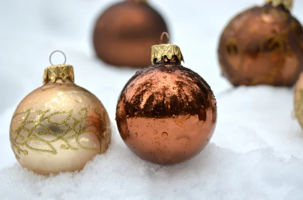 Christmas baubles — Stock Photo, Image