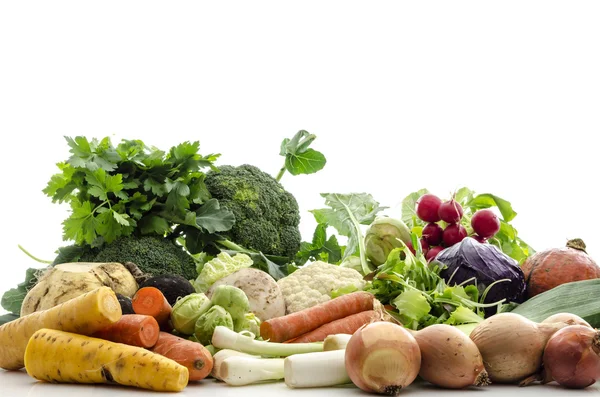 Isoliertes Gemüse — Stockfoto