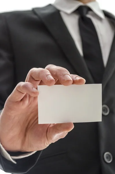 Blank visiting card — Stock Photo, Image