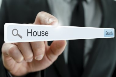 Arama çubuğuna yazılan kelime evi