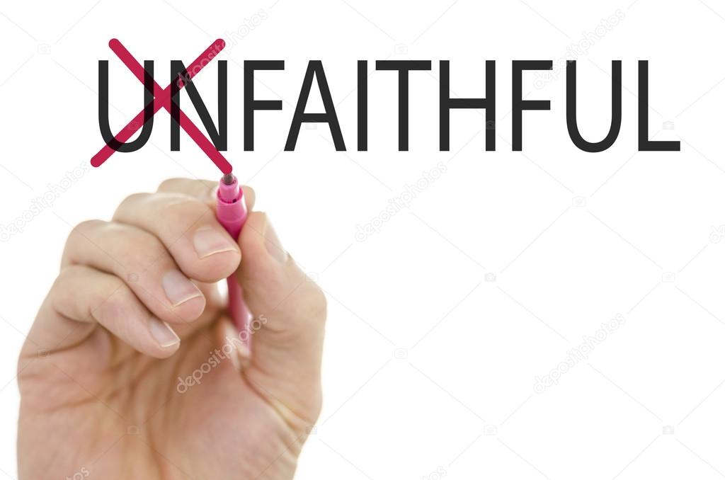 Changing word Unfaithful into Faithful