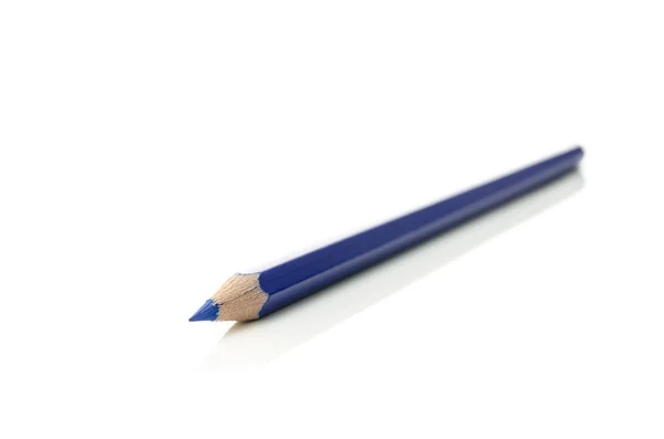 Kék ceruzával — Stock Fotó