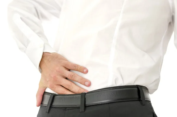 Painful lower back — Stock Photo, Image