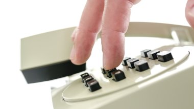 Aranan telefon numarası, yan görünüm