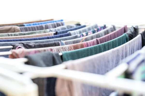 Wäsche hängen — Stockfoto