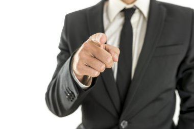 Sen de iş adamı işaret parmağı