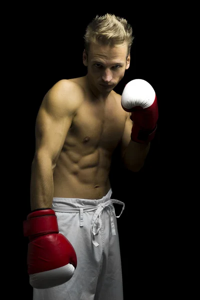 Joven boxeador — Foto de Stock