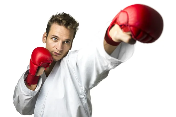 Professionele kickboxer — Stockfoto