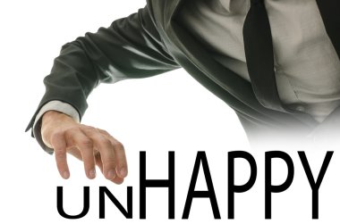 Word mutsuz içine mutlu değiştirme