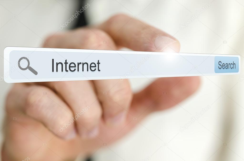 Word internet in search bar