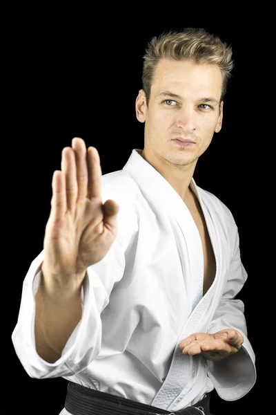 Karate kata — Stok fotoğraf