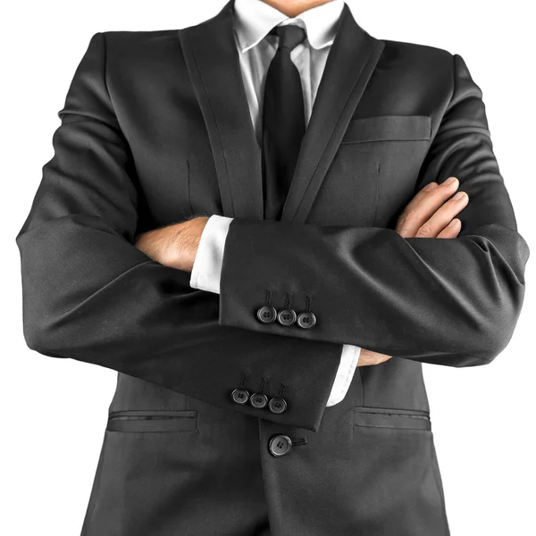 Businessman with crossed arms — Stock Photo, Image