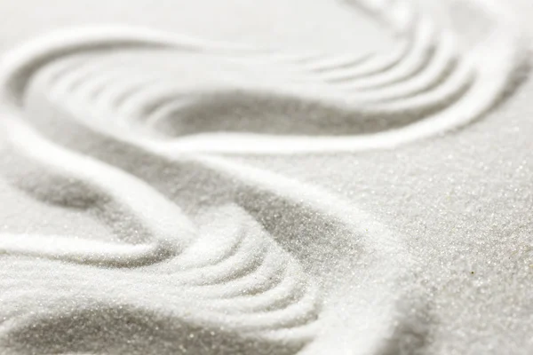 Zen garden sand — Stock Photo, Image