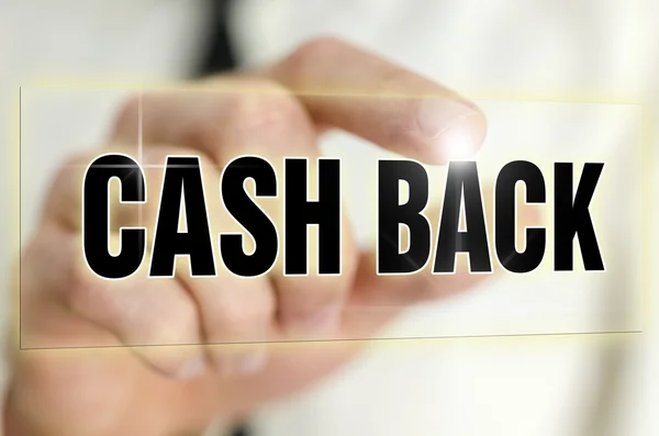 Cash back — Stock Photo, Image