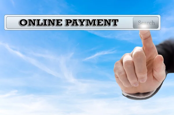 Online payment — Stock Photo, Image