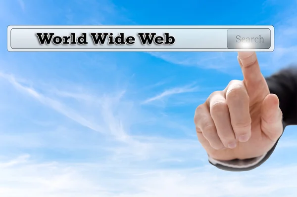 World wide web — Stock fotografie