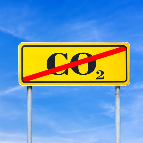 Stop CO2 emissions — Stock Photo, Image