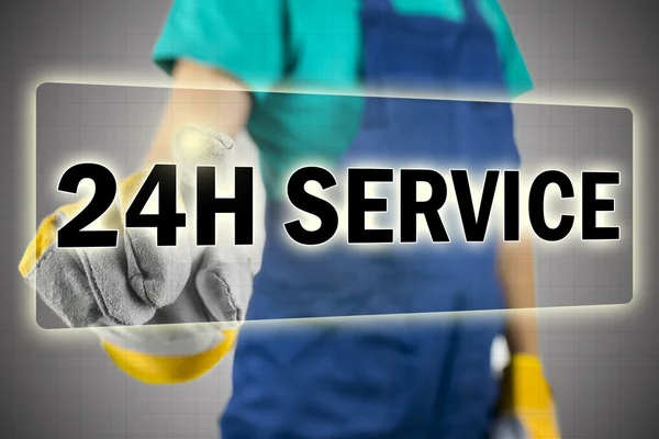 Servicio 24h — Foto de Stock