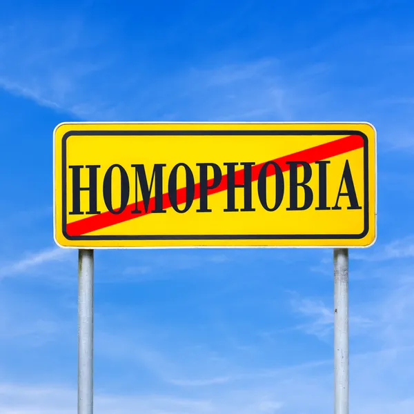 Arrêter l'homophobie — Photo