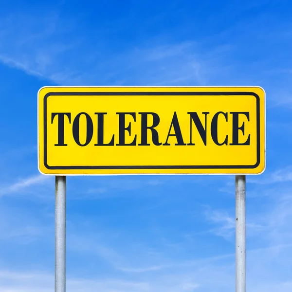 Tolerance — Stock fotografie