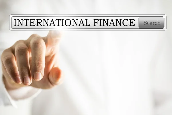 Finanças internacionais — Fotografia de Stock