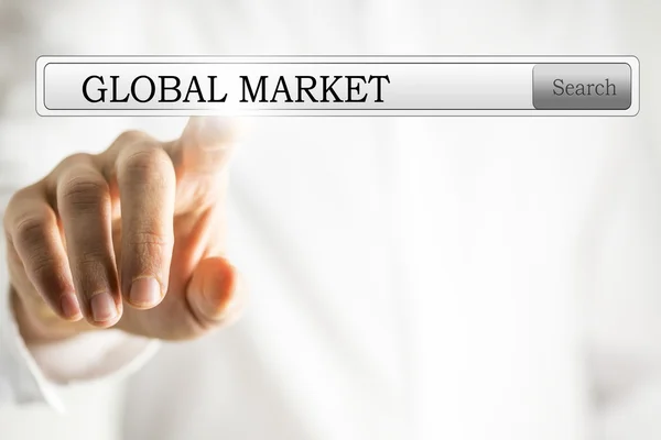 Global market — Stock Photo, Image