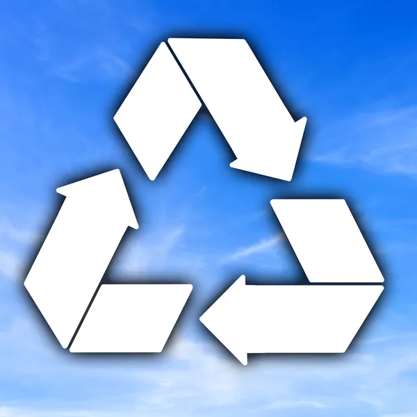 Reciclar para salvar o planeta — Fotografia de Stock