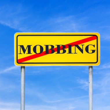 mobbing yasak trafik uyarı işaretleri