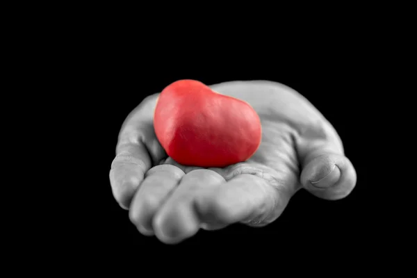 El hombre haciendo el regalo del Amor —  Fotos de Stock