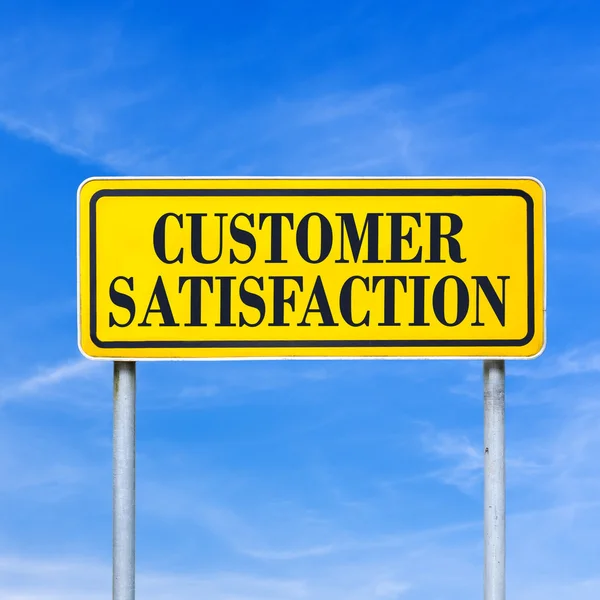 Satisfação do cliente — Fotografia de Stock