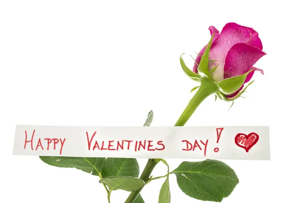 Tarjeta de felicitación feliz día de San Valentín —  Fotos de Stock