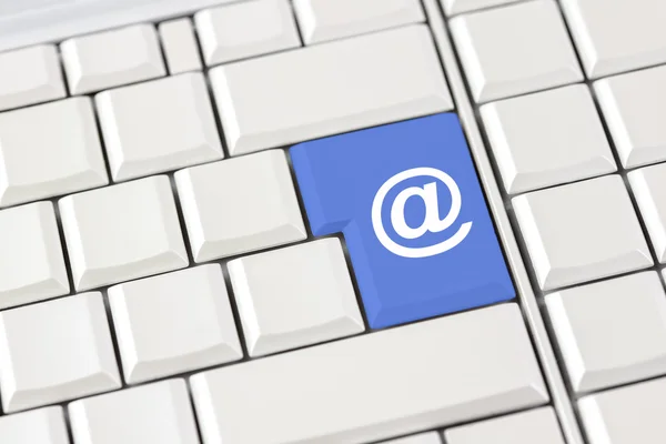 Internet-Domain, Webseite und E-Mail-Symbol — Stockfoto