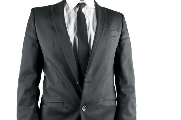 Torso of a businessman in a suit — Stock Photo, Image