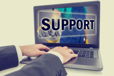 işadamı Online Destek Ekibine Ulaşarak
