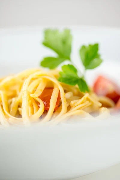 Detalle de espaguetis — Foto de Stock