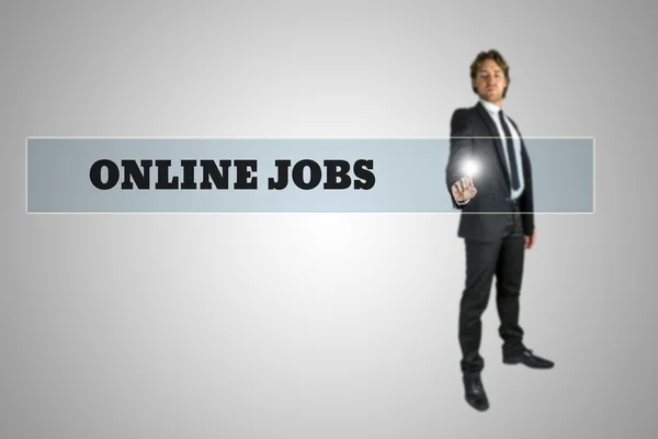Empregos online — Fotografia de Stock