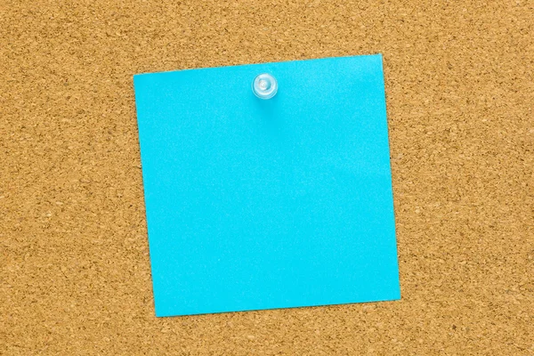 Blauw leeg na het papier — Stockfoto