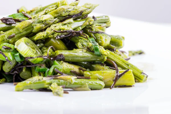 Asparagus appetizer — Stock Photo, Image