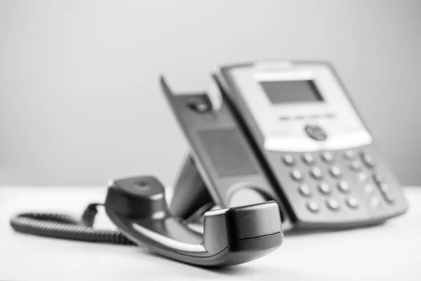 Telephone receiver off the hook — Stock Photo, Image