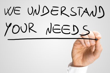 İhtiyaçlarınızı anlamak