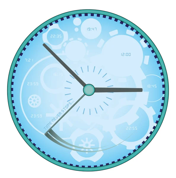 Time motion — Stock Vector