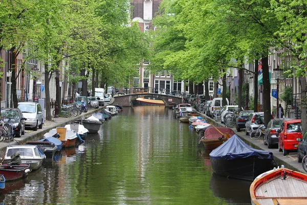 Průplav Amsterdam — Stock fotografie