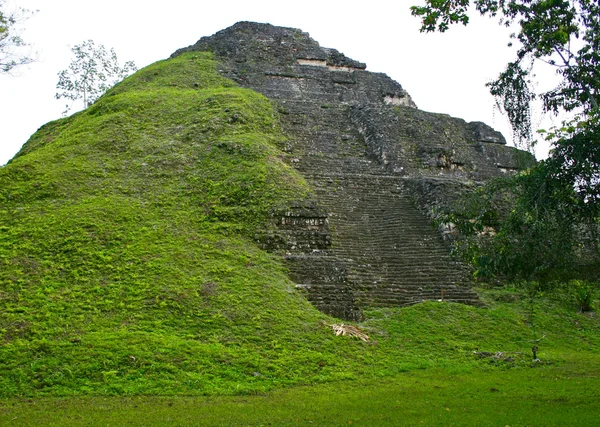 Pirámide de Tikal en Guatemala — Foto de Stock