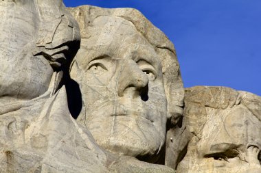 rushmore Dağı, Başkan jefferson ayrıntılarını