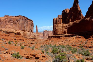 çöl doğal ortamda Buttes