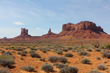 utah Çölü'nde Buttes
