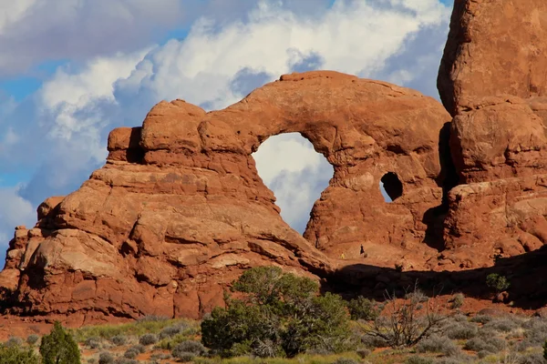 Łuk formacji, park narodowy arches, utah — Zdjęcie stockowe