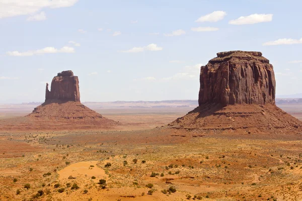 Buttes w pustyni utah — Zdjęcie stockowe