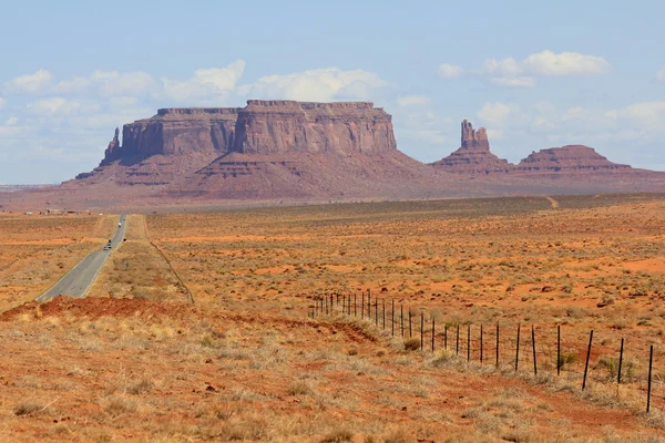 Buttes in utah woestijn — Stockfoto