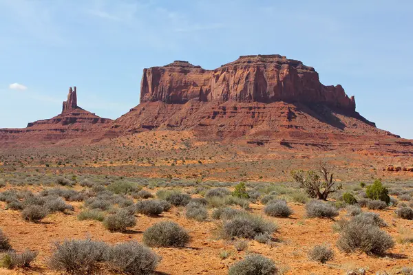 Buttes in utah woestijn — Stockfoto